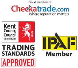 Gutter cleaning accreditations, checktrade, Trusted Trader, IPAF in Sevenoaks